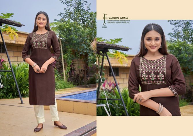 Kalaroop Liza Vol 3 Ethnic Wear Wholesale Designer Kurtis Catalog